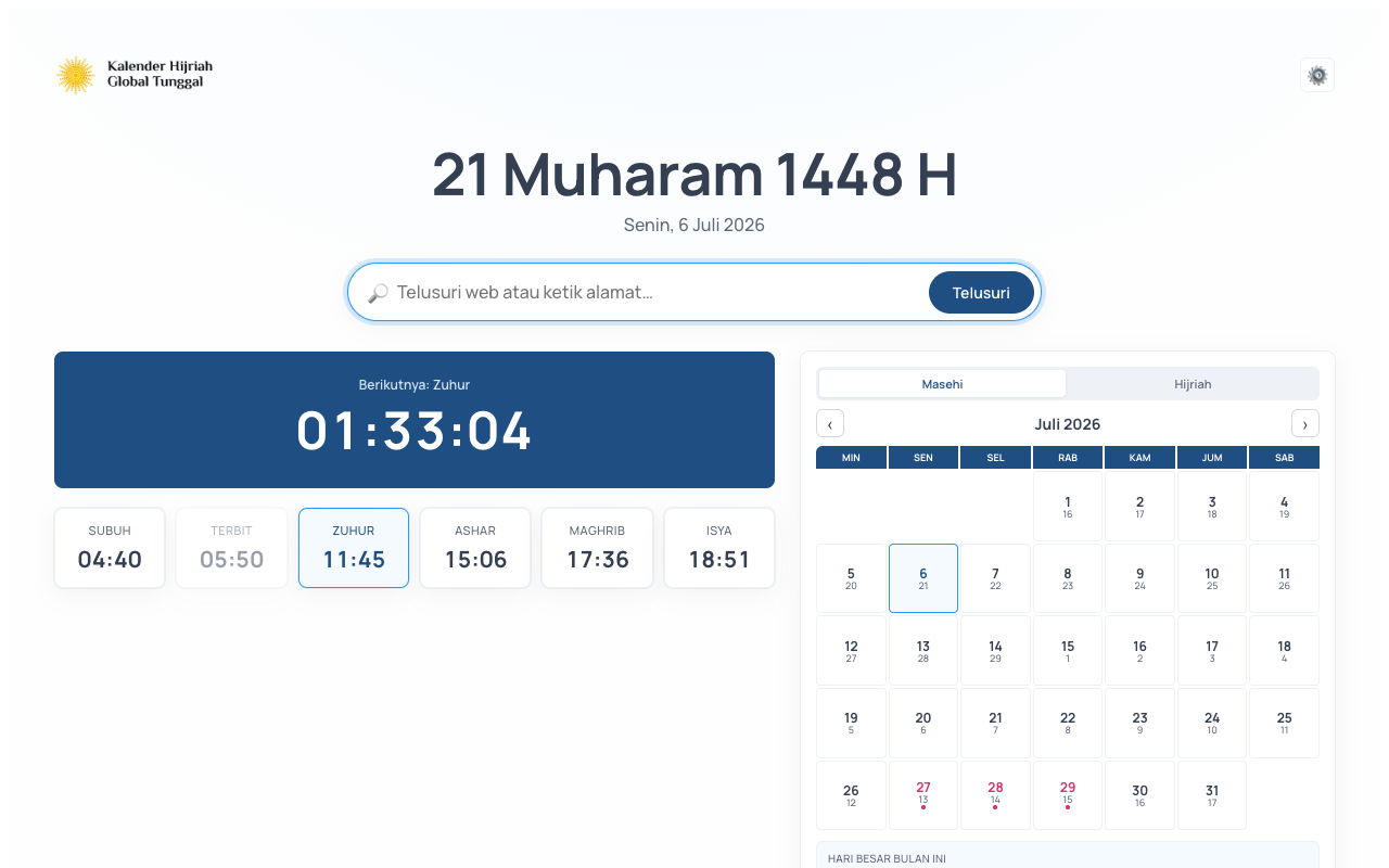 KHGT New Tab dashboard